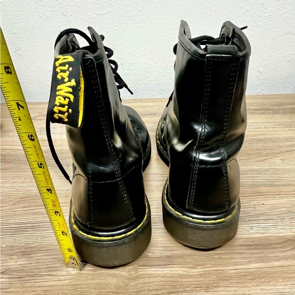 Dr. MARTENS Made in England Black Leather Combat Boots Women's 10 Vintage
Grunge - Picture 5 of 14